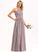 Ruffle Length Fabric Halter Empire Embellishment Neckline Floor-Length Silhouette Bow(s) Zara Floor Length Bridesmaid Dresses