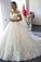Charming Off The Shoulder Ivory Wedding Dresses Elegant Wedding Gowns