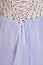 Load image into Gallery viewer, 2024 Sweetheart Beaded Bodice Homecoming Dresses A Line Tulle Short/Mini