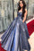 Sweetheart Balll Gowns Sleeveless Floor Length Prom Dresses with Pocket