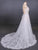 Spaghetti Straps V Neck Lace Off White Wedding Dresses with Criss Cross Bridal Dresses SRS15422