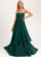 Ruffle Floor-Length Neckline Length A-Line Embellishment V-neck Silhouette Fabric Sweetheart Yuliana Bridesmaid Dresses