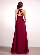Load image into Gallery viewer, Neckline Silhouette Floor-Length Length A-Line Straps V-neck Fabric Rita Bridesmaid Dresses