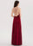 A-Line V-neck Prom Dresses Floor-Length Nicky Velvet