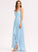 Neckline CascadingRuffles Asymmetrical V-neck Silhouette Fabric Length Embellishment A-Line Payton A-Line/Princess Floor Length Bridesmaid Dresses