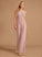 Floor-Length HighNeck Straps Length Fabric Embellishment Neckline Pleated Melanie Floor Length V-Neck A-Line/Princess Bridesmaid Dresses