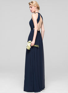 Ruffle Silhouette ScoopNeck Fabric Floor-Length Neckline Length A-Line Embellishment Felicity Bridesmaid Dresses