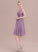 Neckline Lace Silhouette A-Line Length Knee-Length SquareNeckline Fabric Straps Leila Sleeveless Floor Length Bridesmaid Dresses