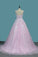 2024 Quinceanera Dresses A-Line Tulle With Applique Sweep Train Zipper Back