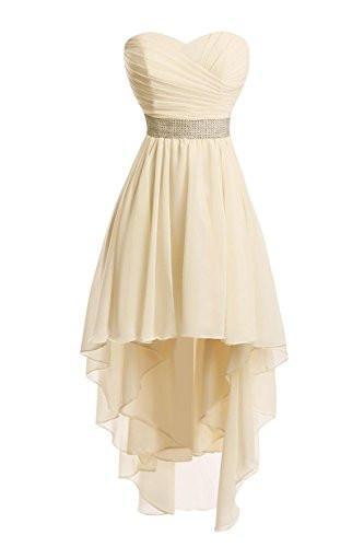 Women High Low Lace Up Prom Party Homecoming Dresses RS239