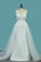 2024 Lace V Neck Wedding Dresses Mermaid With Sash Court Train