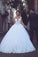 2024 Off The Shoulder Wedding Dresses Tulle With Applique A Line Court Train