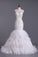 2024 Wedding Dresses Bateau Mermaid Tulle With Applique & Beads