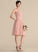 Embellishment Length Pockets Knee-Length A-Line Fabric Neckline Lace ScoopNeck Silhouette Carissa Bridesmaid Dresses