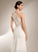 Chiffon Jan Lace V-neck Dress Wedding Dresses Wedding Court Train With Sheath/Column