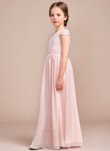 Load image into Gallery viewer, A-LineScoopNeckFloor-LengthChiffonLaceJuniorBridesmaidDress#81155 Sanai Junior Bridesmaid Dresses