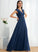 Length Neckline V-neck Floor-Length Embellishment Fabric A-Line Silhouette Ruffle Annie High Low A-Line/Princess Bridesmaid Dresses
