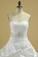 2023 New Arrival Sweetheart Wedding Dresses With Ruffles And Beads Chapel Train Taffeta