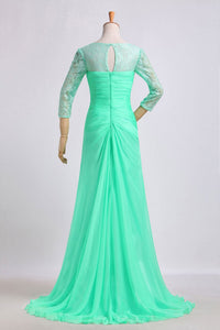 2024 Mother Of The Bride Dresses Floor Length Chiffon