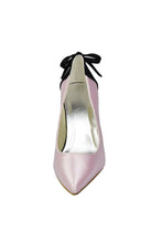 Load image into Gallery viewer, Beautiful Pink And Black Handmade Close Toe Women Shoes For SRS11179
