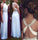 White Open Backs Simple Beaded A Line With Straps Glitter Backless Prom Dress For Teens RS118