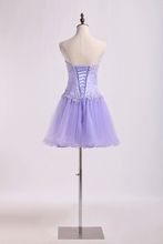 Load image into Gallery viewer, 2024 Lovely Homecoming Dresses A Line Sweetheart Short/Mini