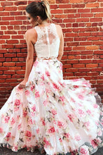 Load image into Gallery viewer, Beautiful 2 Pieces A-Line Prom Dresses For Girls Party Dresses