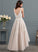 Wedding Dresses With V-neck Dress Asymmetrical A-Line Tulle Bow(s) Wedding Lace Litzy