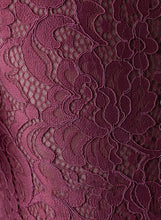 Load image into Gallery viewer, Length Silhouette A-Line Embellishment Neckline Fabric Asymmetrical Ruffle V-neck Luz Floor Length Off The Shoulder Bridesmaid Dresses