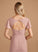 Silhouette Ruffle V-neck Neckline Fabric Embellishment Length A-Line Floor-Length Cameron Natural Waist Sleeveless Bridesmaid Dresses