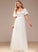 Tulle Wedding Averie With Lace Dress A-Line Sequins V-neck Lace Beading Floor-Length Wedding Dresses