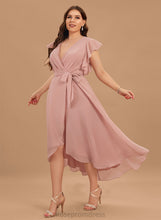 Load image into Gallery viewer, A-line Chiffon Clare V-Neck Dresses Formal Dresses