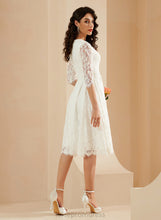 Load image into Gallery viewer, A-Line Knee-Length Dress Wedding Dresses Wedding Karli