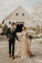 3D Flowers Spaghetti Straps Tulle Wedding Dresses V Neck Fairy Lace Bridal Dresses SRS15485