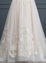 Load image into Gallery viewer, Halle Sweep Tulle Wedding Dresses Sweetheart Train Dress Wedding Ball-Gown/Princess