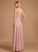 Silhouette Lace A-Line V-neck Length Embellishment Floor-Length Neckline Fabric Jaylen Bridesmaid Dresses