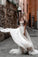 Rustic A Line Tulle Sweetheart Strapless Wedding Dresses, Sleeveless Beach Bridal Dresses SRS15526