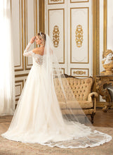 Load image into Gallery viewer, Ball-Gown/Princess Dress Train Lace Wedding Jamiya Wedding Dresses Chapel Tulle