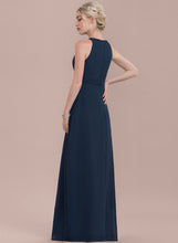 Load image into Gallery viewer, Embellishment Silhouette Length Floor-Length ScoopNeck Neckline A-Line Ruffle Fabric Kaitlyn Scoop Sleeveless Bridesmaid Dresses