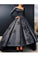 2023 A Line Long Sleeves Satin Prom Dresses With Applique Asymmetrical