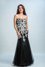 Load image into Gallery viewer, 2024 Sweetheart Prom Dresses Mermaid Tulle Floor Length With Applique