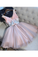 2023 Tulle Homecoming Dresses A Line V Neck Sequined Bodice Short/Mini