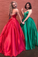 2023 SweetHeart A-Line Prom Dress Satin Floor Length Ball Gown
