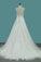 2023 Sexy Open Back Wedding Dresses A Line Organza V Neck With Beading