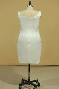 2024 Mother Of The Bride Dresses Scoop With Applique And Jacket Sheath Satin