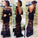 Mermaid Full Sleeve Sexy Black Lace Long Scoop Neck Floor Length Prom Dresses RS143