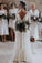 A line Long Sleeve Deep V Neck Lace Backless Wedding Dresses Long Bridal Dresses RS558