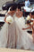 Charming Half Sleeve Mermaid Tulle Appliques Wedding Dresses with Detachable Train W1092