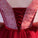 Cute Burgundy Tulle Above Knee Tulle Homecoming Dresses Lace up Belt Graduation Dress RS820