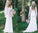 Lace Long Sleeve Beach Backless Outdoor Garden Handmade Women's Wedding Dress RS56